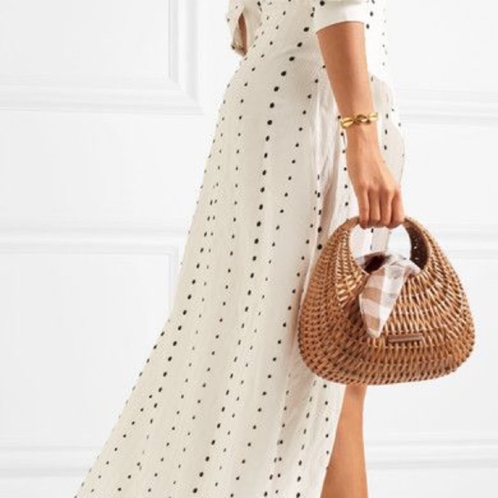 LOEFFLER RANDALL LORNA WICKER TOTE